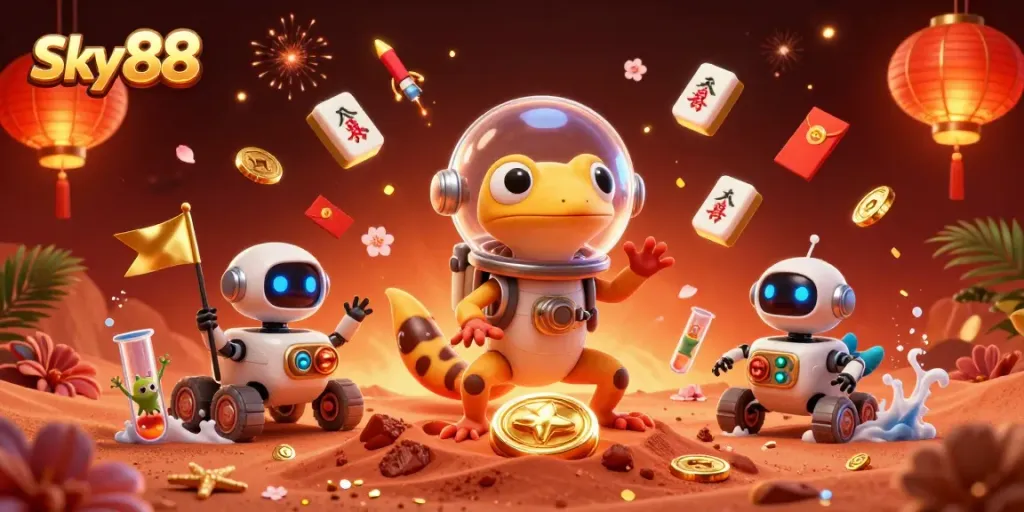 Experience thrilling gameplay at Sky 88 with vibrant casino themes and rich winning opportunities.
